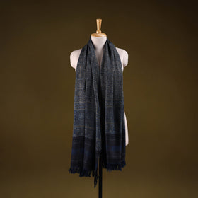 Kutch handwoven hand merino wool shawl 21 - handcrafted