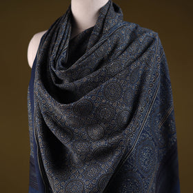 Kutch handwoven hand merino wool shawl 21 - handcrafted