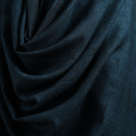 Kutch handwoven merino wool dhabla shawl 58 - handcrafted