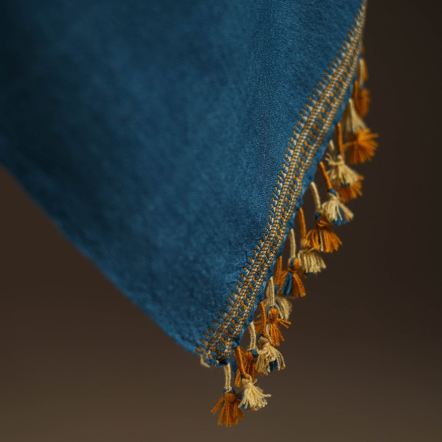 Kutch handwoven merino wool shawl 72 - handcrafted