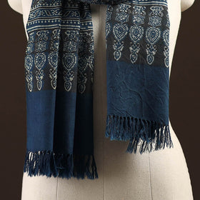 Kutch handwoven merino wool stole 03 - handcrafted