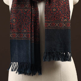 Kutch handwoven merino wool stole 04 - handcrafted