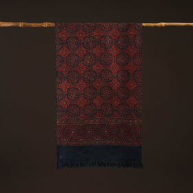 Kutch handwoven merino wool stole 04 - handcrafted