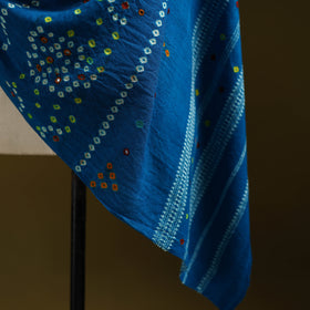 Kutch mirror work handwoven bandhani bagida merino wool