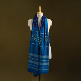 Kutch mirror work handwoven bandhani bagida merino wool