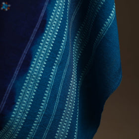 Kutch mirror work handwoven bandhani bagida woolen shawl 17