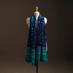 Kutch mirror work handwoven bandhani bagida woolen shawl 20