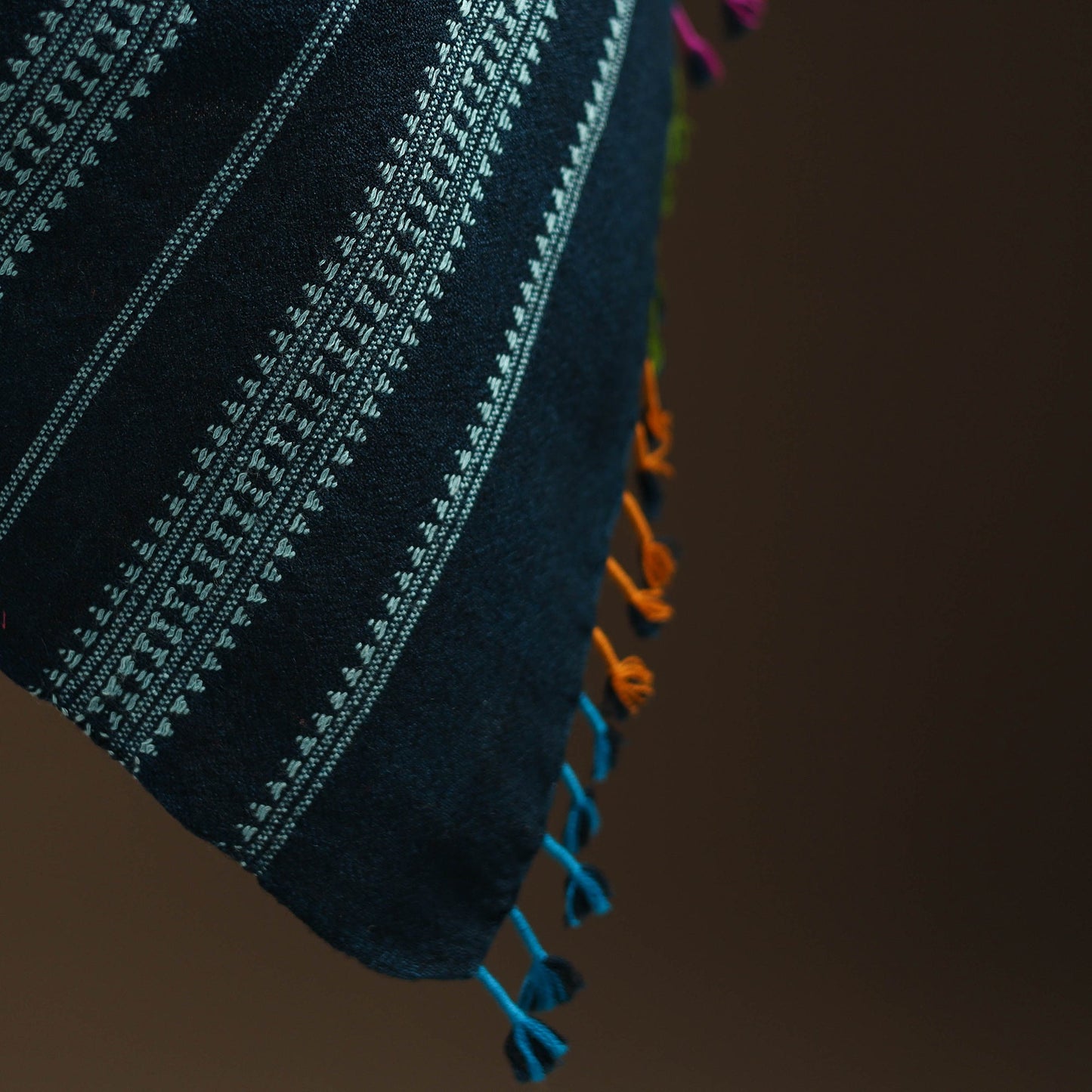 Kutch mirror work handwoven neran embroidery bandhani