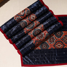  Blue Tagai Embroidery Table Mats