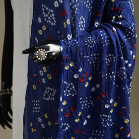 Kutch tie-dye cotton bandhani dupatta 99 - handcrafted