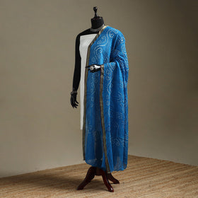 Kutch tie-dye cotton bandhani dupatta with border 25