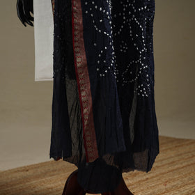 Kutch tie-dye cotton bandhani dupatta with border 59