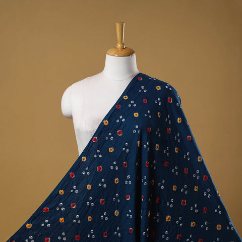 Kutch tie-dye cotton bandhani fabric 05 - handcrafted