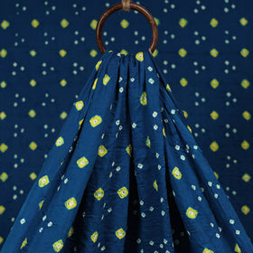 Kutch tie-dye cotton bandhani fabric 12 - handcrafted