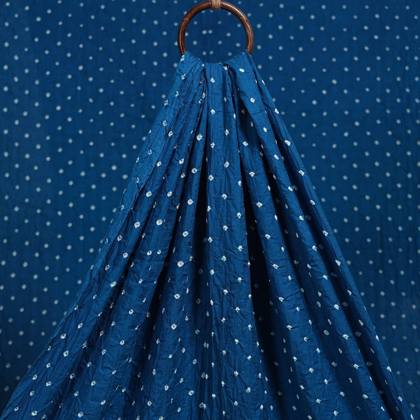 Kutch tie-dye cotton bandhani fabric 12 - handcrafted