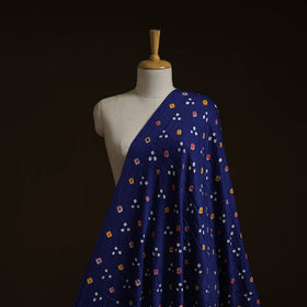 Kutch tie-dye cotton bandhani fabric 13 - handcrafted
