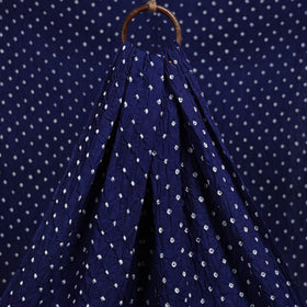 Kutch tie-dye cotton bandhani fabric 18 - handcrafted