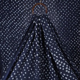Blue - kutch tie-dye soft cotton bandhani fabric 27