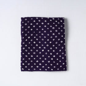  Blue Kutch Tie-Dye Cotton Bandhani Precut Fabric