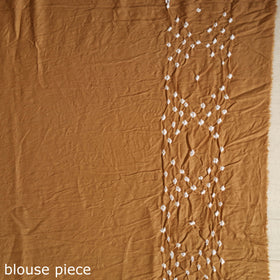 Blue Kutch Tie-Dye Cotton Bandhani Saree