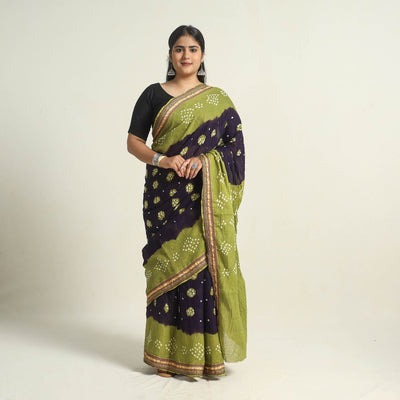 Shop Kutch Tie-Dye Bandhani Saree Online at iTokri.com