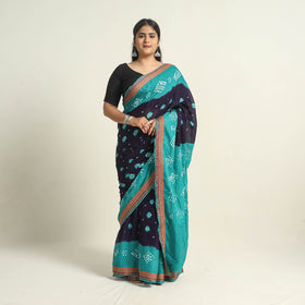  Kutch Tie-Dye Bandhani Saree 