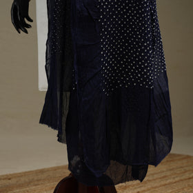 Kutch tie-dye cotton heavy bandhani dupatta 19 - handcrafted