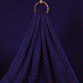 Kutch tie-dye modal silk bandhani fabric 12 - handcrafted