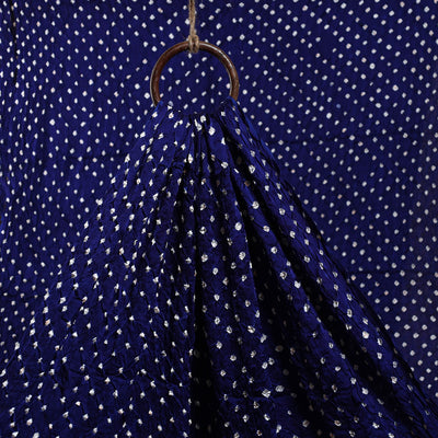  Kutch Bandhani Silk Fabric Online in India