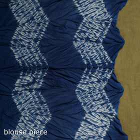 Kutch tie-dye pure cotton shibori saree 25 - handcrafted
