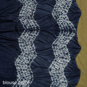 Kutch tie-dye pure cotton shibori saree 30 - handcrafted
