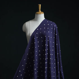 Kutch tie-dye pure mul cotton bandhani fabric 07