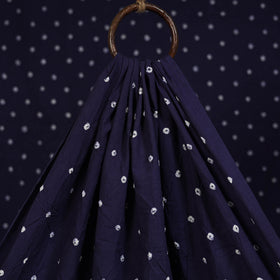 Kutch tie-dye pure mul cotton bandhani fabric 07
