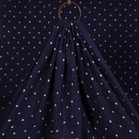 Kutch tie-dye pure mul cotton bandhani fabric 07