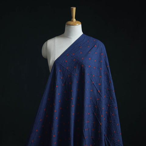 Kutch tie-dye pure mul cotton bandhani fabric 17