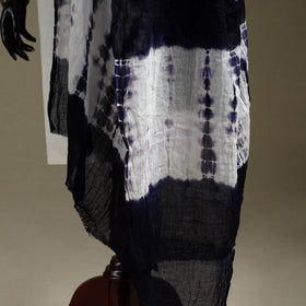 Kutch tie-dye mul cotton shibori bandhani dupatta 29