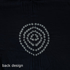 Kutch tie-dye satin cotton bandhani 3pc unstitched dress