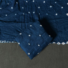 Kutch tie-dye satin cotton bandhani 3pc unstitched dress