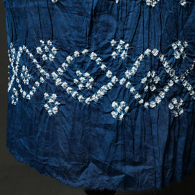 Kutch tie-dye satin cotton bandhani 3pc unstitched dress