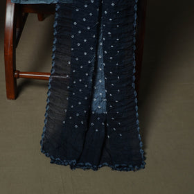 Kutch tie-dye satin cotton bandhani 3pc unstitched dress