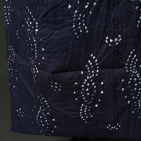 Kutch tie-dye satin cotton bandhani 3pc unstitched dress