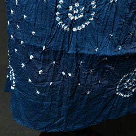 Kutch tie-dye satin cotton bandhani 3pc unstitched dress