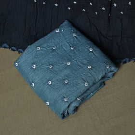 Kutch tie-dye satin cotton bandhani 3pc unstitched dress