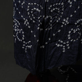 Kutch tie-dye satin cotton bandhani 3pc unstitched dress