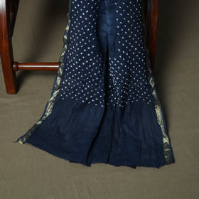 Kutch tie-dye satin cotton bandhani 3pc unstitched dress