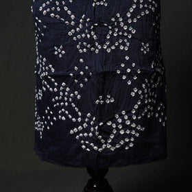 Kutch tie-dye satin cotton bandhani 3pc unstitched dress