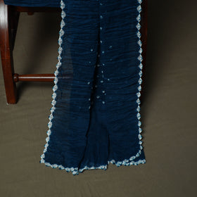 Kutch tie-dye satin cotton bandhani 3pc unstitched dress