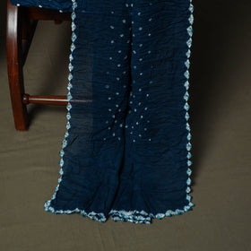 Kutch tie-dye satin cotton bandhani 3pc unstitched dress