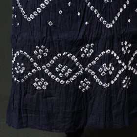Kutch tie-dye satin cotton bandhani 3pc unstitched dress