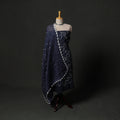 Kutch tie-dye satin cotton bandhani 3pc unstitched dress